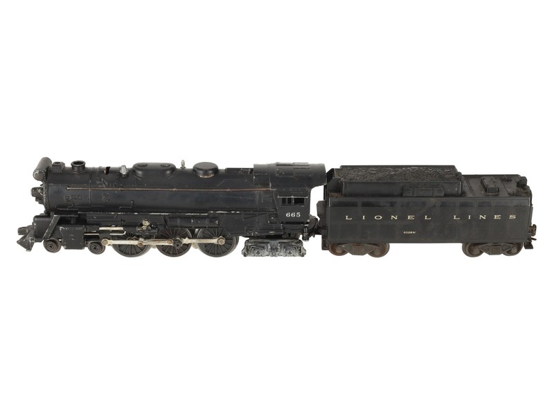 Lionel 665 Vintage O 4-6-4 Steam Locomotive with 6026W Tender