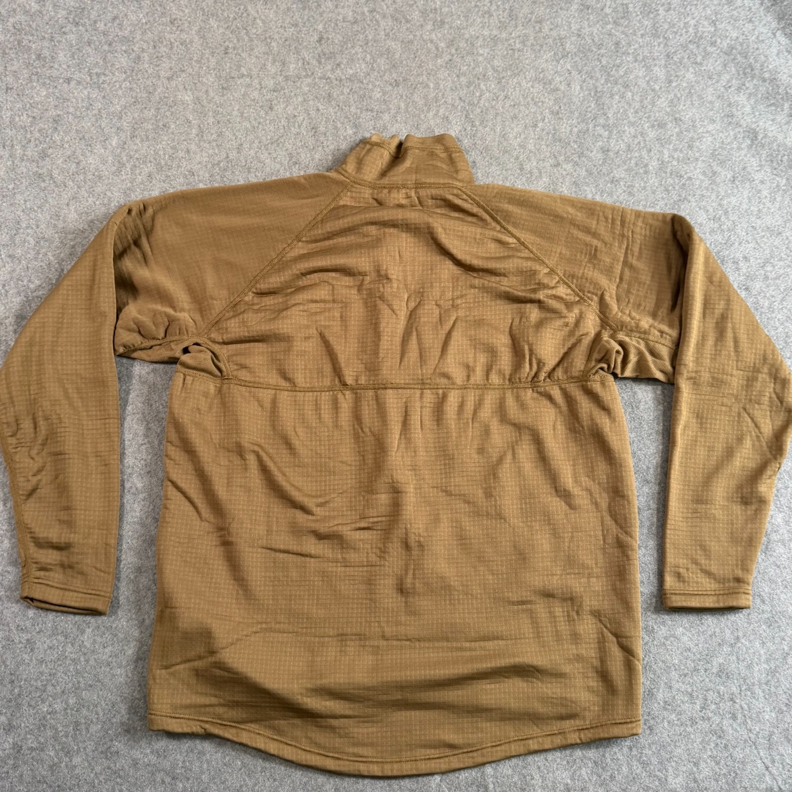 Halys Brown PCU Level 2 Long Sleeve Half Zip Popover Shirt Men's Size XL Long gallery
