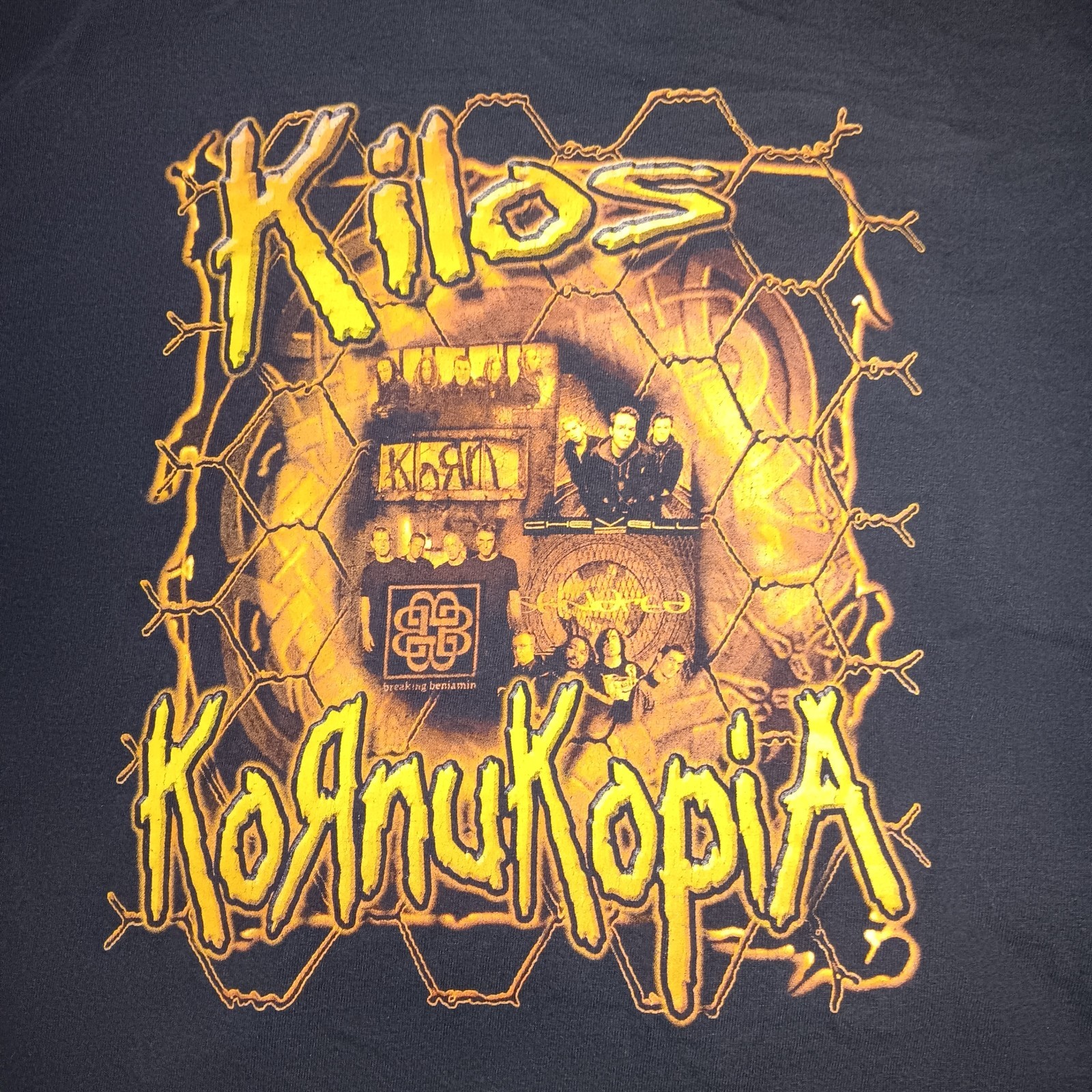 Vintage 2004 94.3 Kilo, Harley, Kornukopia Concert Tee Size 2xl Fits Like 1xl gallery