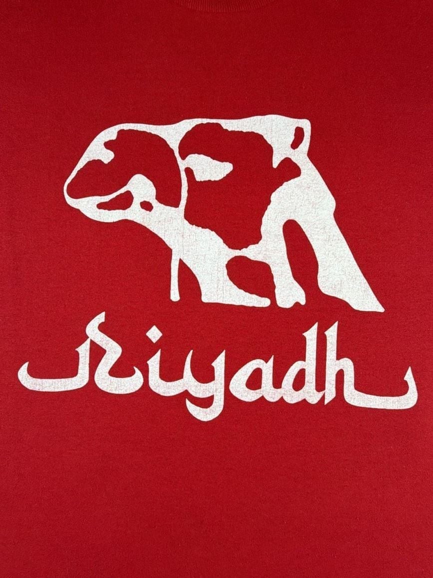 Vintage 80s Hanes Fifty-Fifty Riyadh camel Graphic T-Shirt gallery