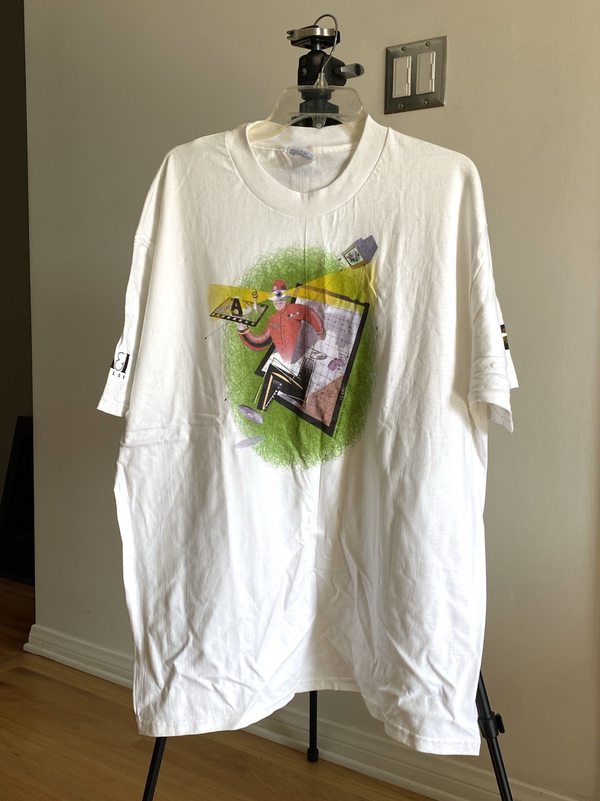 Vintage 90s Promo Tee Shirt "A@I Photo Lab and ZZYZX". NEW: never be worn. gallery