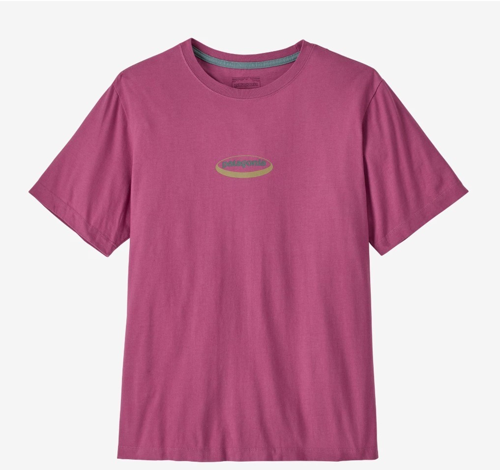 Authentic Patagonia Mens 95 Oval Logo Organic Cotton T-Shirt Brand New Free gallery