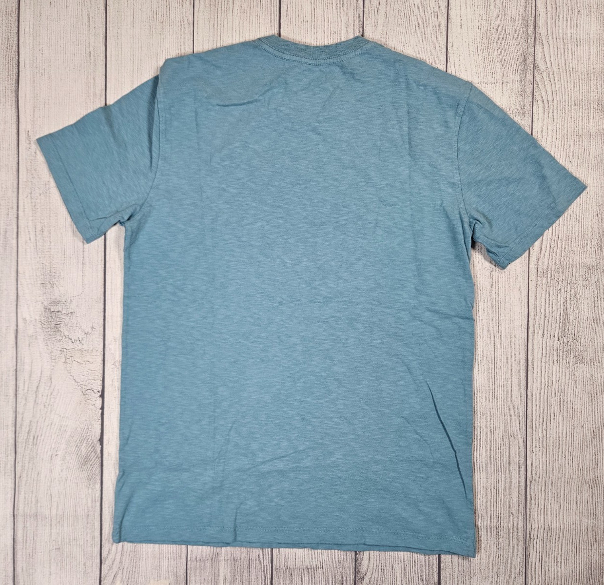 American Giant Classic Crewneck Midweight T-Shirt Mens Small Light Blue Cotton gallery