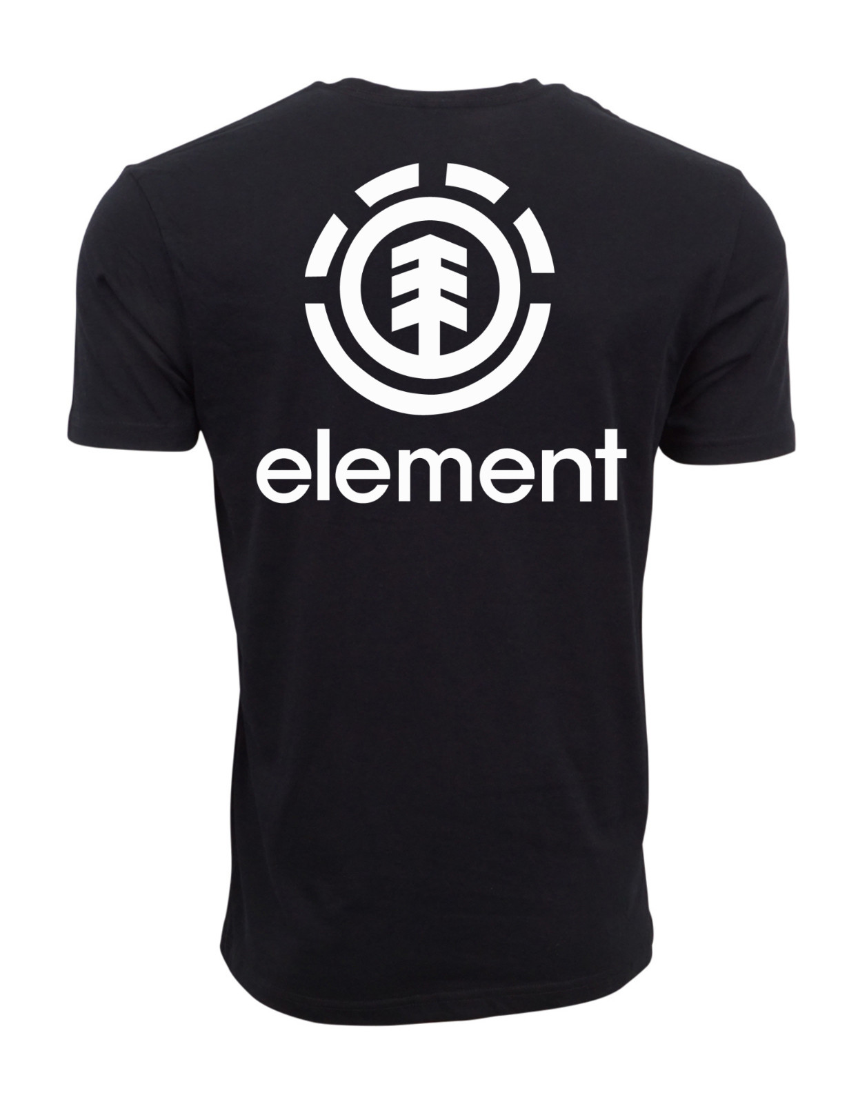 ELEMENT SKATE CO MENS POCKET AND BACK LOGO T SHIRT BLACK gallery