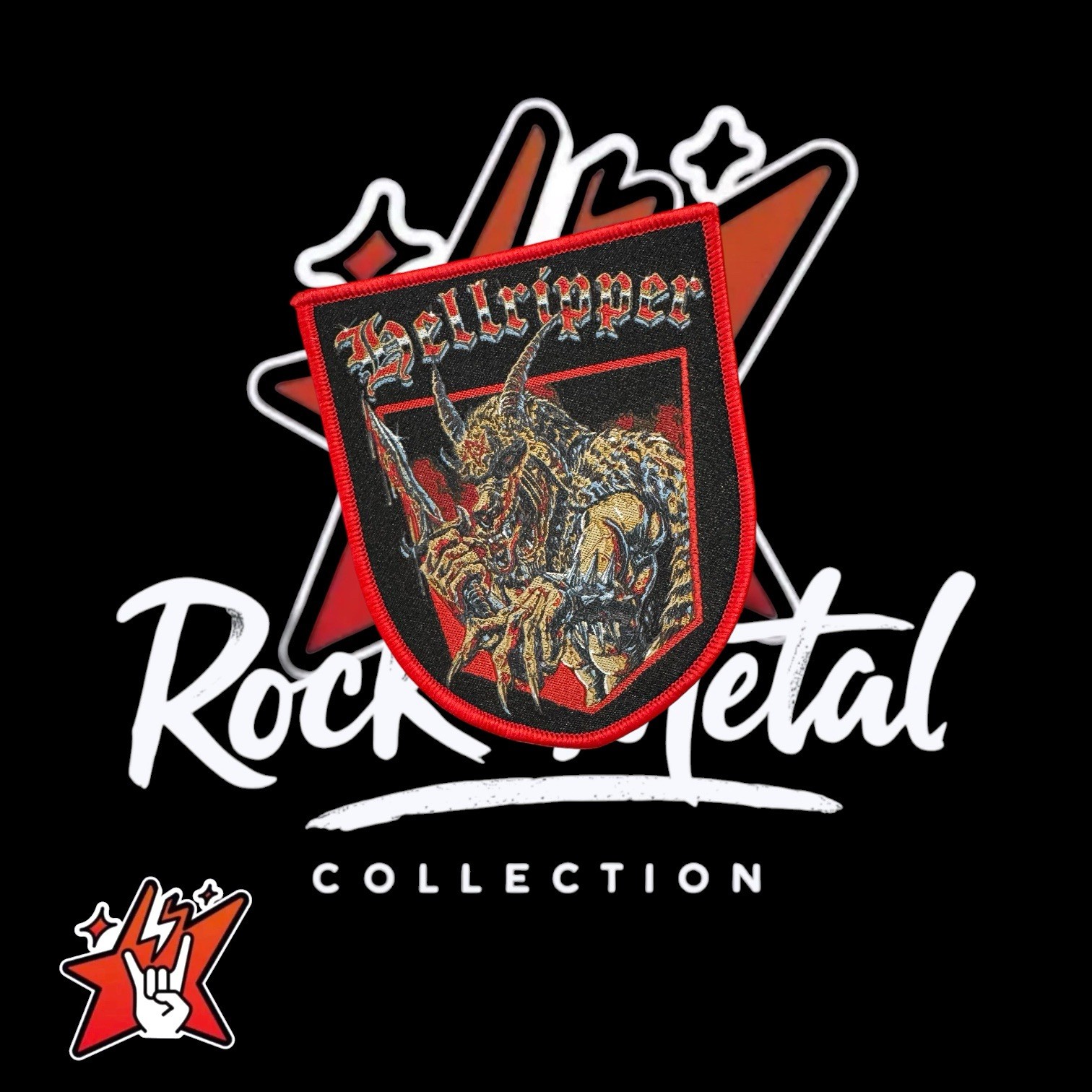 Hellrripper Official Exclusive Woven Patches Venom Bathory Sodom Motorhead gallery