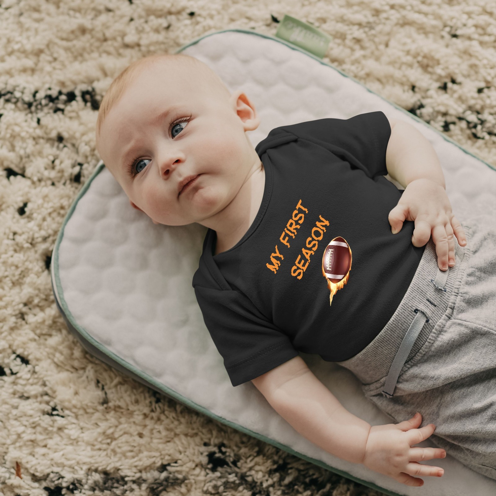 My First Season OR ‘Tis The Season Football T-Shirts & Gerber Onesies Sizes 0-6T