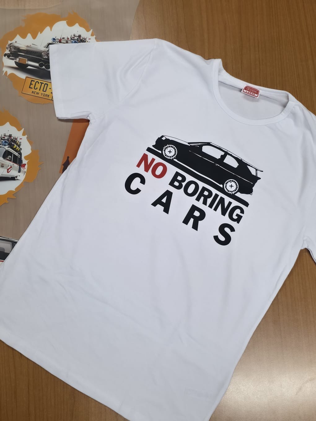 VINTAGE NO BORING CARS CAR JERSEY T-SHIRT - FORD ESCORT COSWORTH CSW gallery