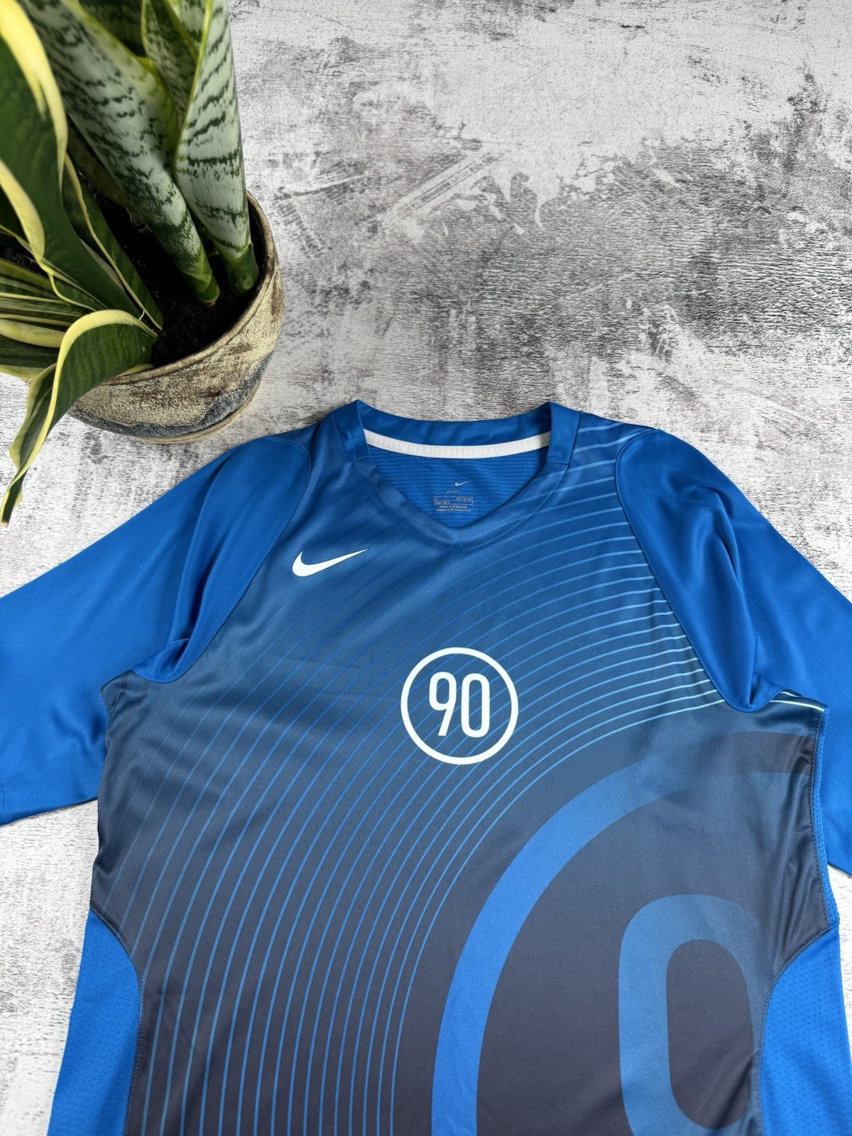 x3 Nike Total 90 Pack T Shirt Men’s Small Soccer Training Y2K Vintage Tee Jersey gallery