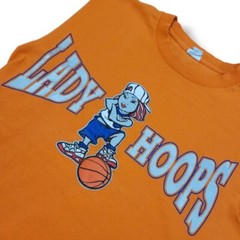 Lady Hoops Shirt Size Small By Alstyle Apparel & Activewear T-Shirt Graphic Tee