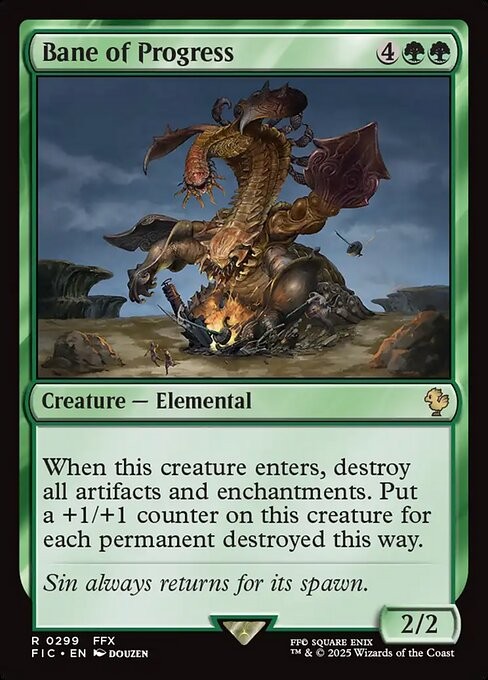 Bane of Progress 299 R Normal FIC MTG NM