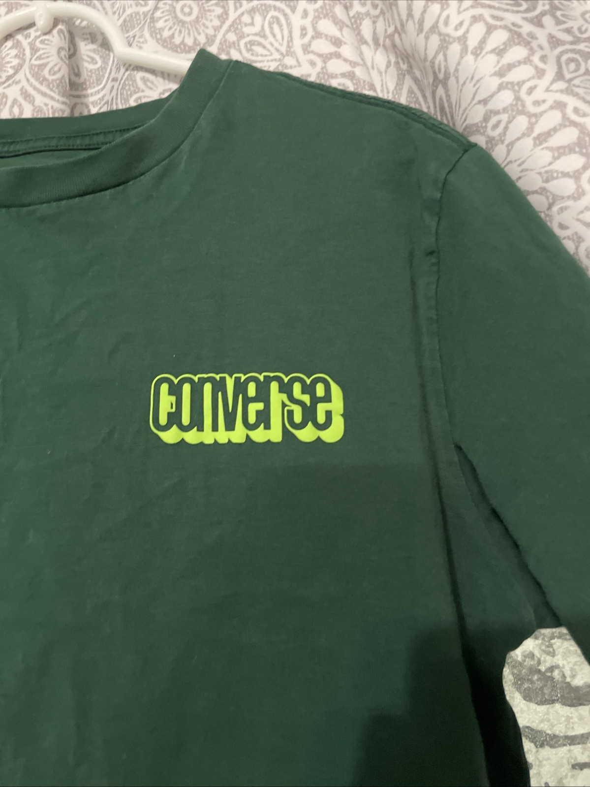 CONVERSE ALL STAR T-Shirt Mens Size Medium Logo Tee A65 gallery