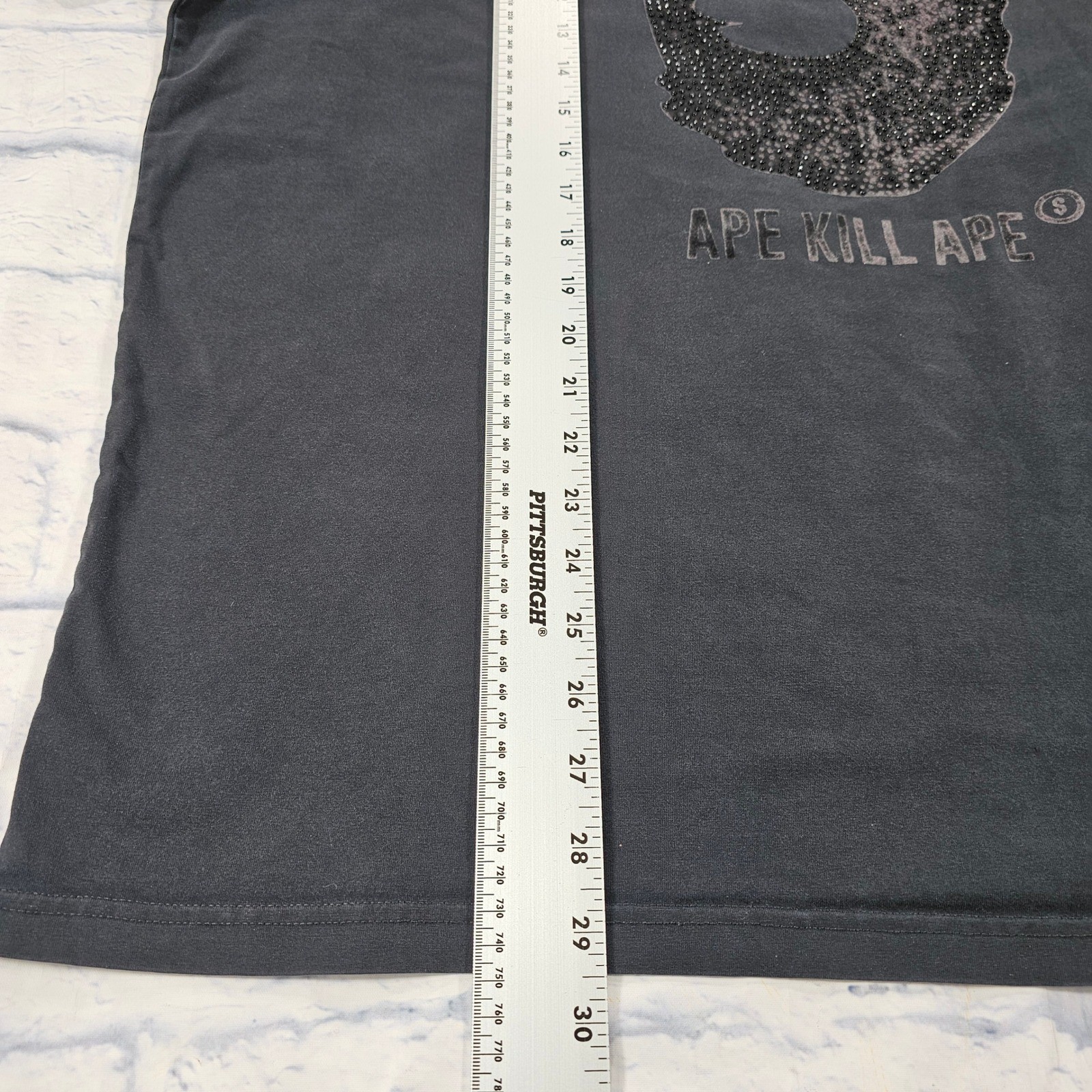 Hudson Outerwear T-Shirt MENS 2X Black Ape Kill Ape Head Graphic Streetwear gallery