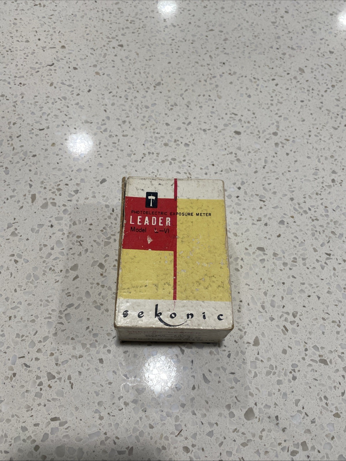 Vintage Sekonic Exposure Light Meter Model L-VI L 6 With Box