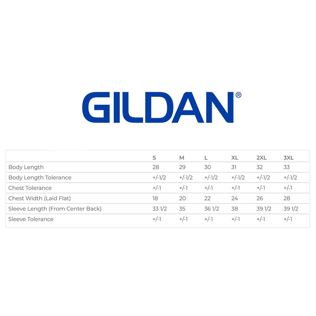 Gildan G540 Unisex Heavy Cotton Preshrunk Tshirt Long Sleeve Classic Fit T-Shirt gallery