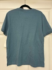 Reverse Threads Men’s Short Sleeve Tee Small Tan Colorblock Waffle Knit NWT