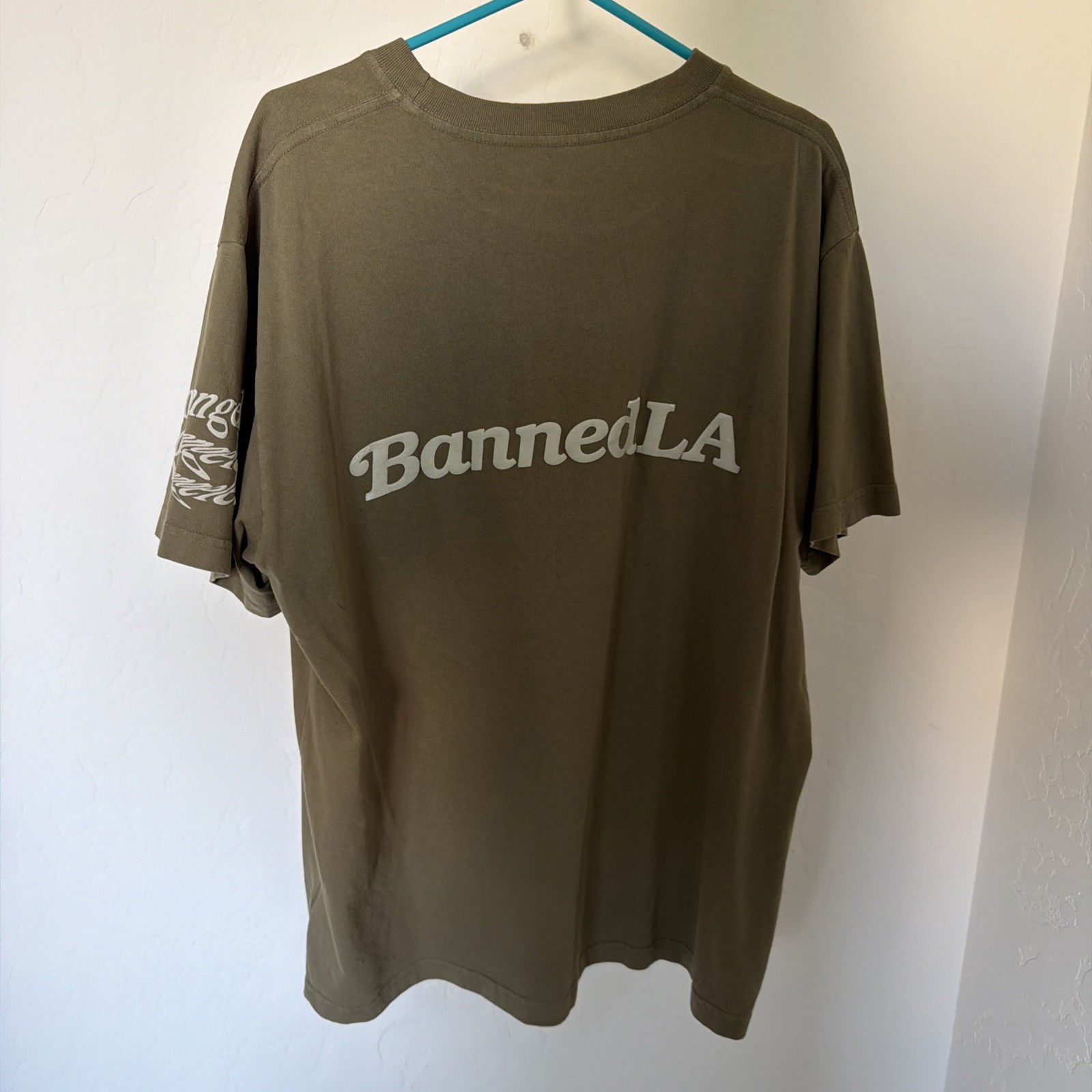 BannedLA Olive Green T-Shirt XL gallery