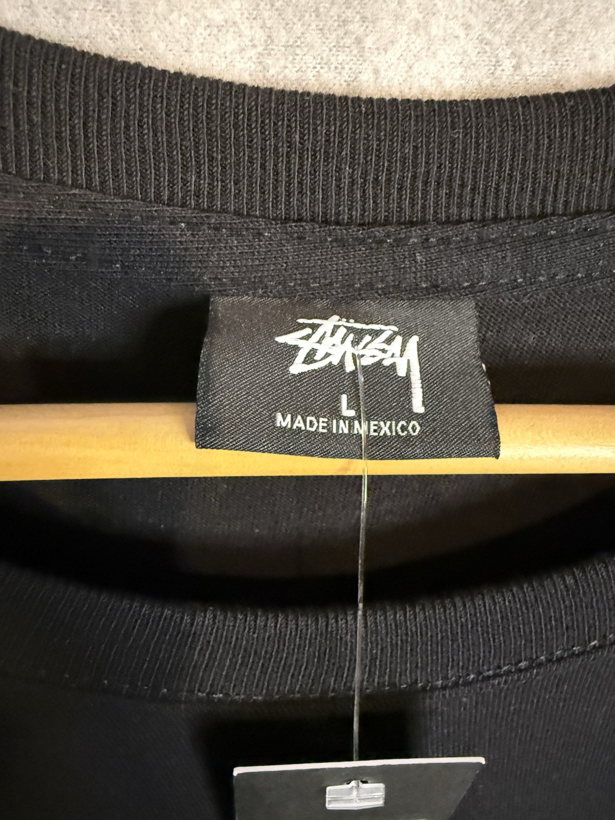 Stussy - Stand Firm - End Racism Now !! Tee Shirt Size Large - Black gallery