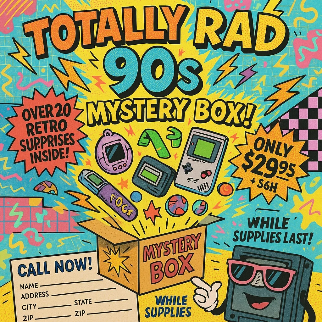 90s Vintage Mystery Box Retro Nostalgia Surprise Lot Boy or Girl Theme gallery