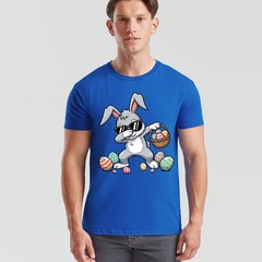 Dabbing Bunny Easter Day Eggs Dab Easter Unisex Tshirt