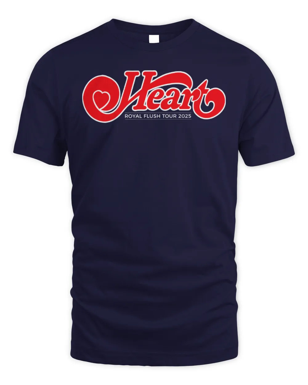 Heart Band 2025 Tour Merch Royal Flush Shirt gallery