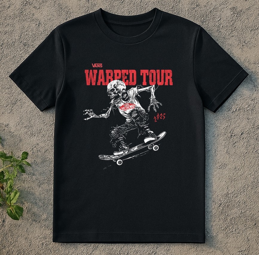 Vans Warped Tour Orlando Limited Merch Pop-up T-Shirt D37756 gallery