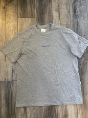 Aimé Leon Dore Men’s Gray Solid Crew Neck Short Sleeve T-Shirt, Size XL
