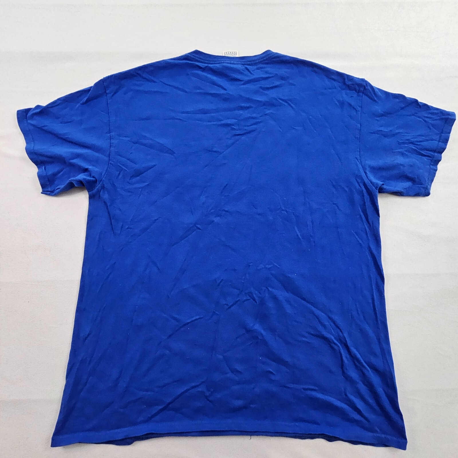 I've Been Goodish All Year Christmas Blue Short Sleeve Cotton T-Shirt Adult L gallery