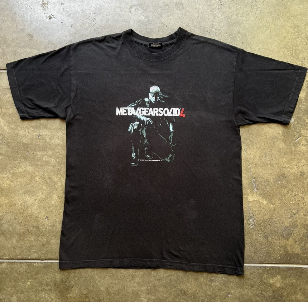 2007 Metal Gear Solid 4 T Shirt Snake Solo Video Game Graphic Tee Unisex S-5XL gallery