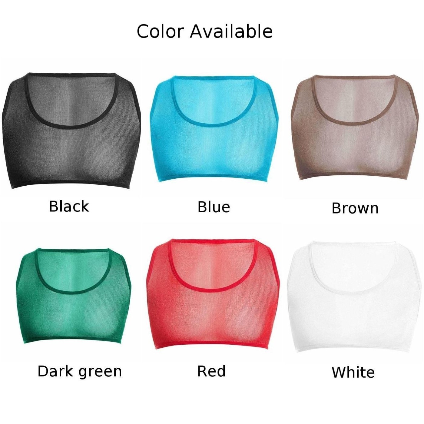 Men's Workout Vest Mesh Muscle Tank Top Sleeveless Crop Tops Tee U Neck gallery