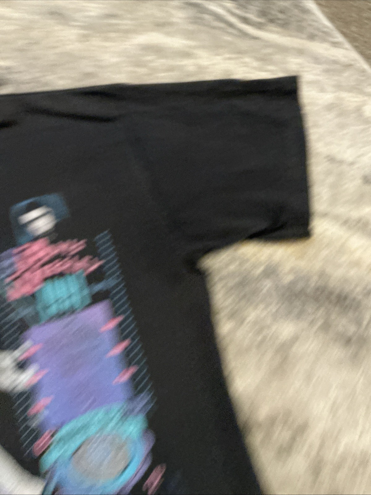 Elvis Presley Shirt Mens L Black Teejays 1991 Gentle on My Minds Graceland gallery