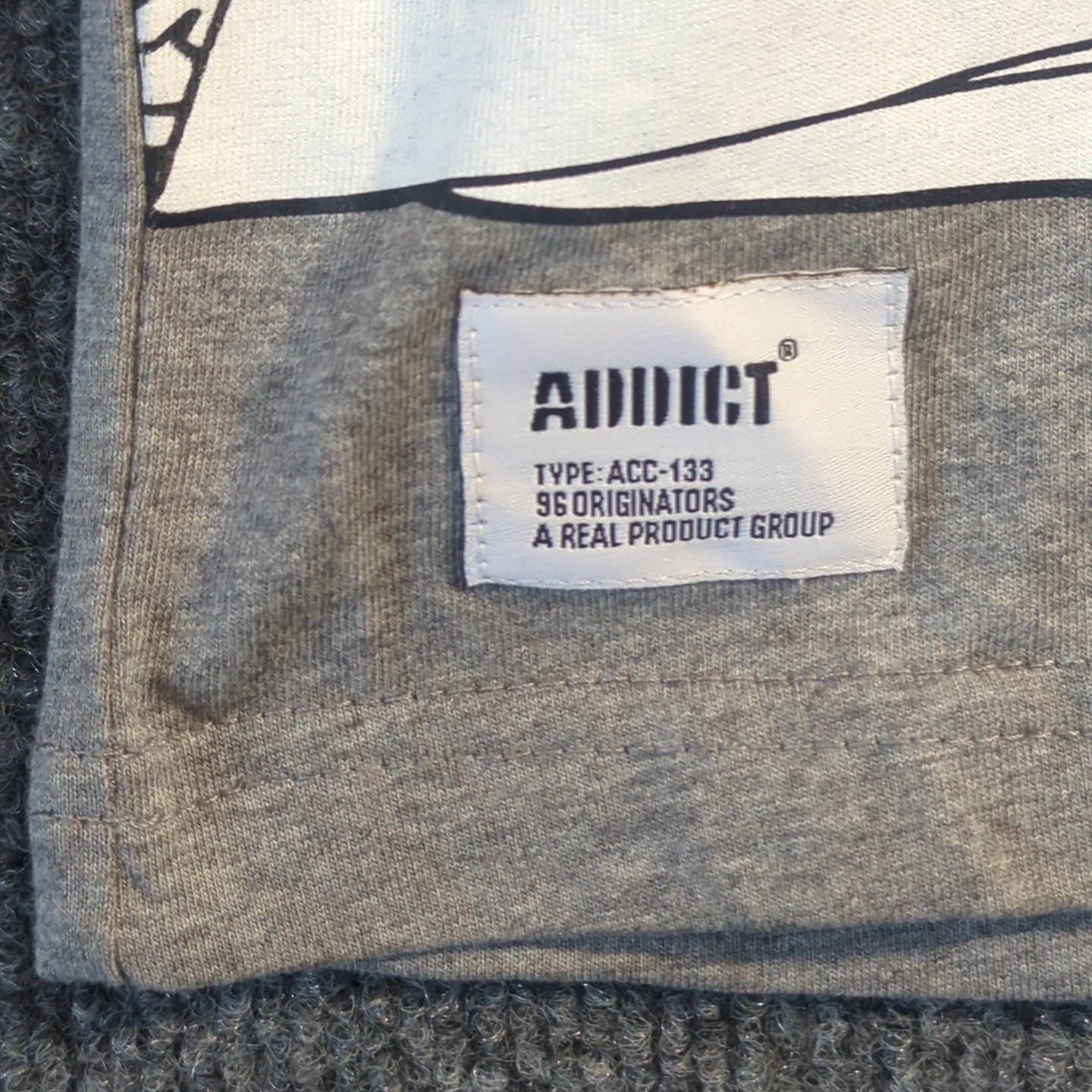 Addict Beats Collective DJ Graphic T-Shirt Tiger Camo Streetwear Men's Large gallery