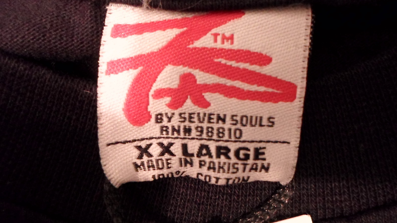 NWT Seven Souls Black w/Yellow Graphic Tee, Sz XXL Soft Cotton (325) gallery