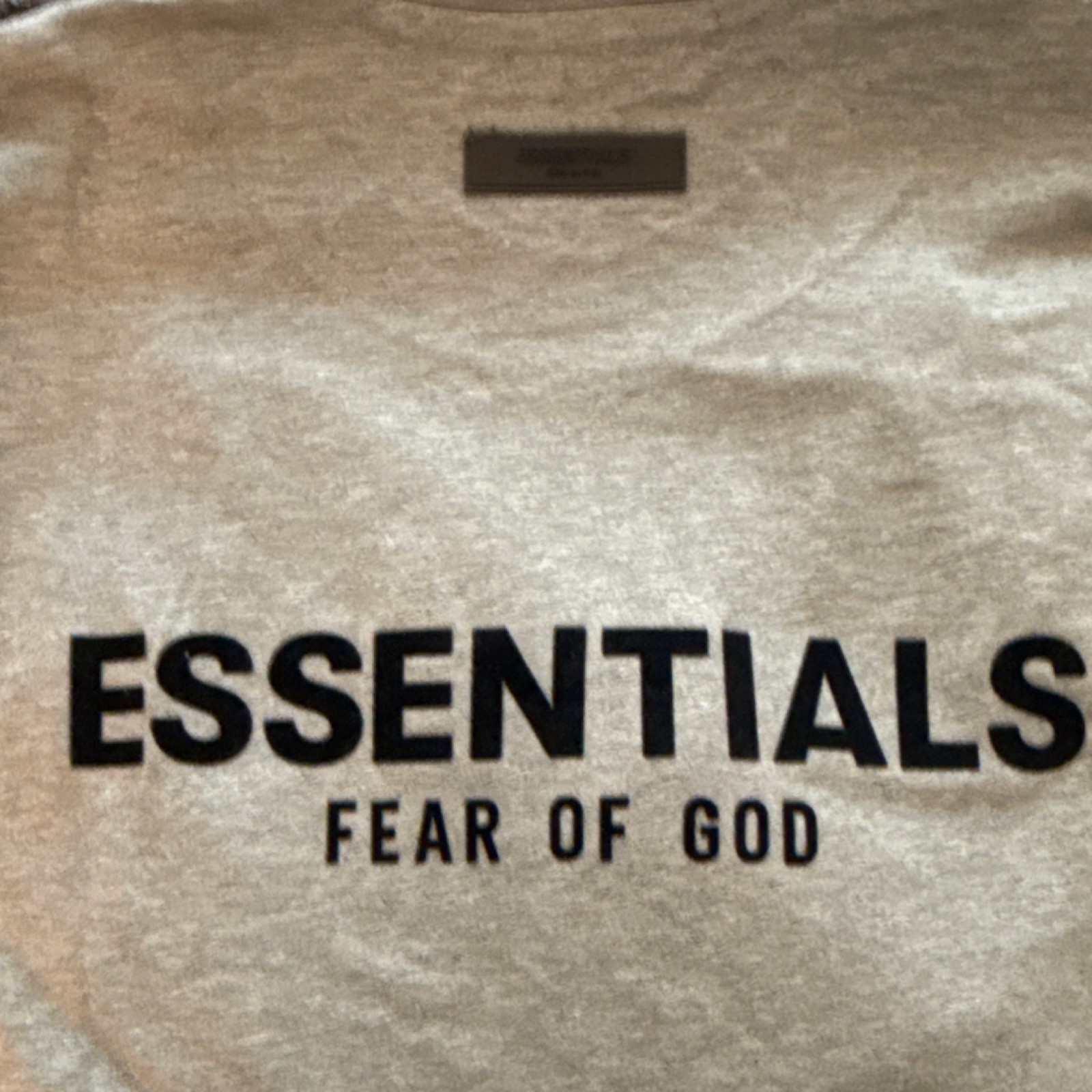 Essentials Fear of God ESSENTIALS Dark Oatmeal Logo Tee Crewneck XL NWT gallery