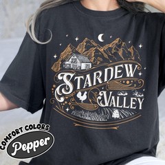 Stardew Valley Cozy Farm Game Shirt Comfort Colors Pelican Town TShirt Valley Gi