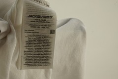 New $35 Jack & Jones Bright White Retro 90s Balloon Dog Wave Pop Tee Men’s Large