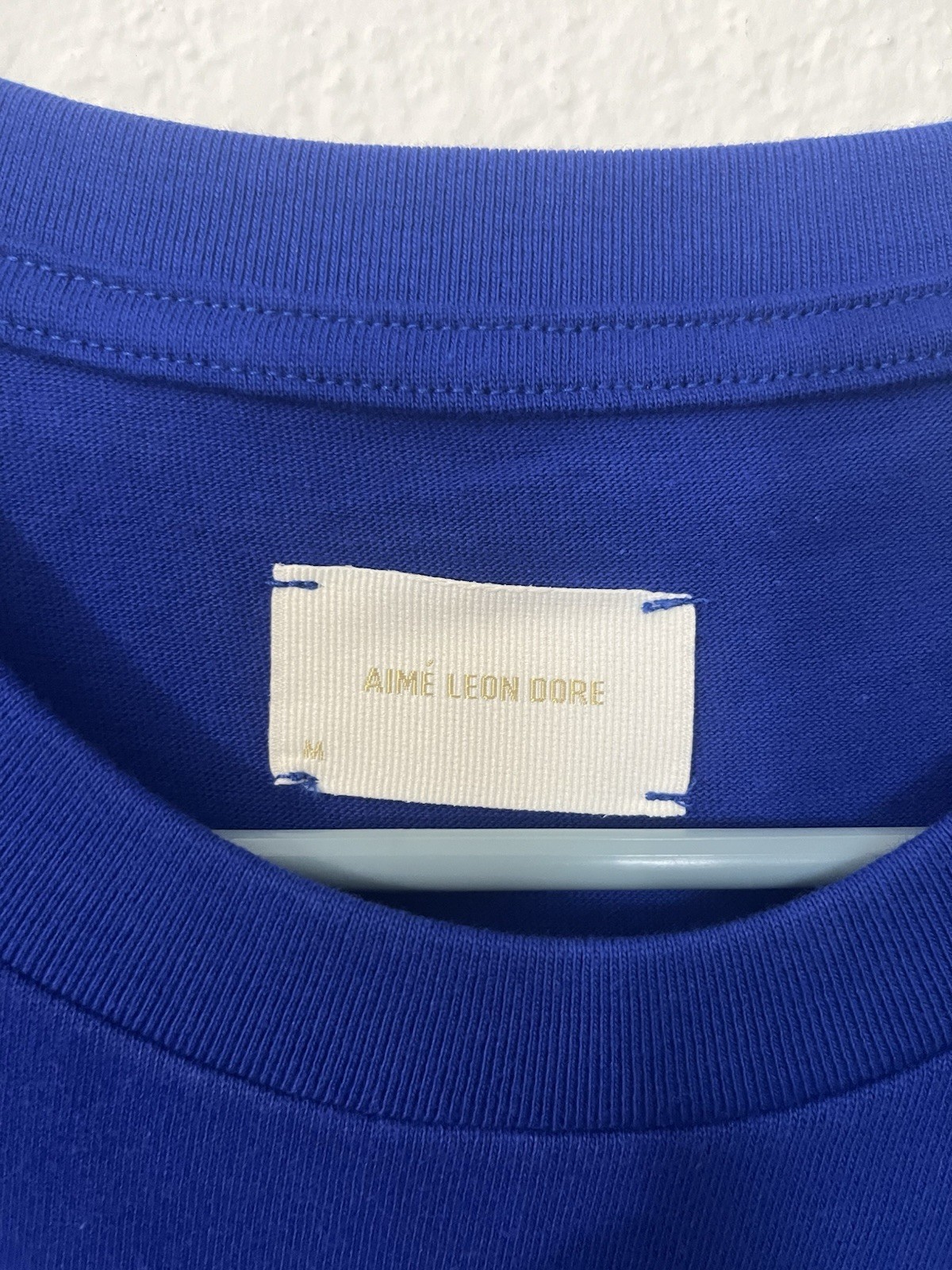 Aime Leon Dore ALD Unisphere Tee T-shirt Short Sleeve Blue Bluing Size M Medium gallery