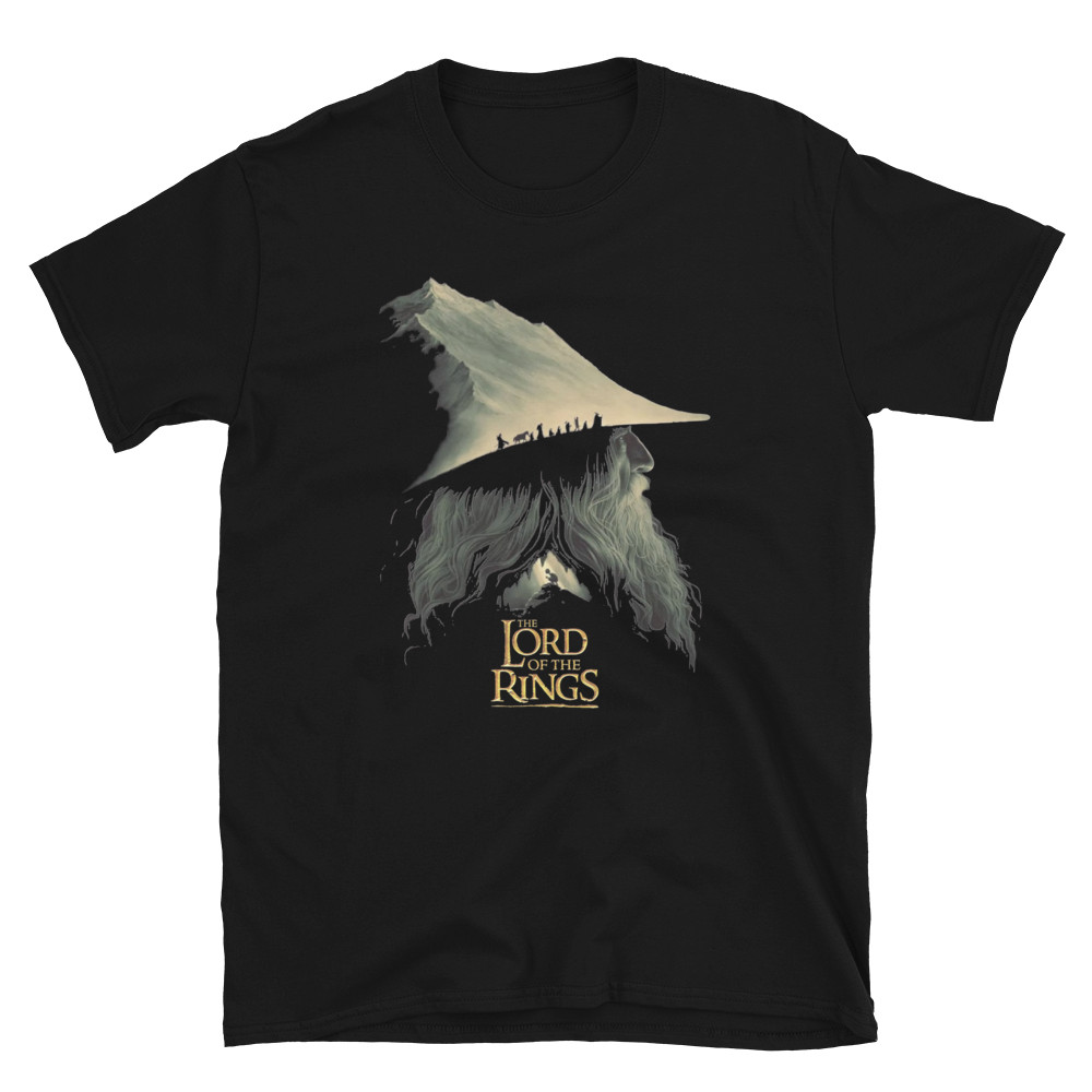 SMOKING GANDALF, HOBBIT, LORD OF THE RINGS, PRINTED T-SHIRT gallery
