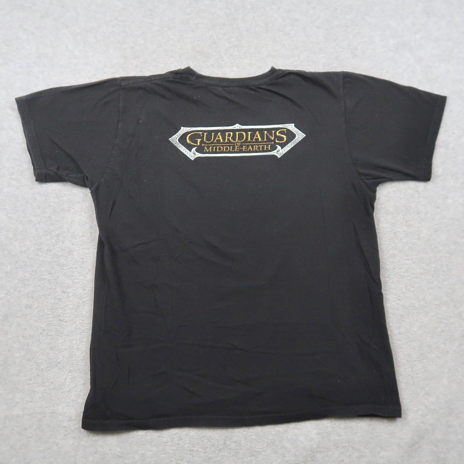 Guardians of Middle-Earth Promo T-Shirt Mens L Black Lord of the Rings Monolith gallery