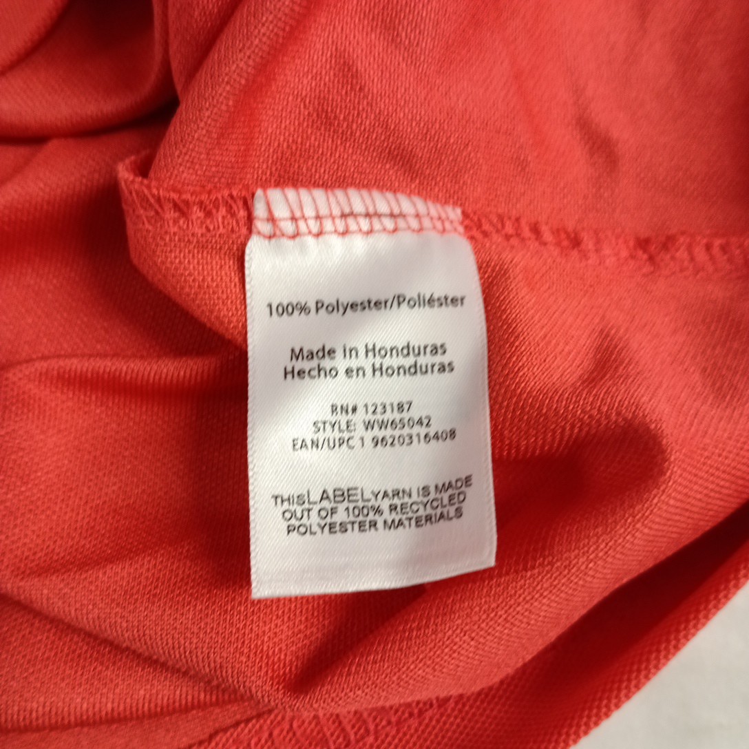 Wrangler Workwear Men's Short Sleeve Performance Tee Cayenne Size S (34-36) NWT gallery