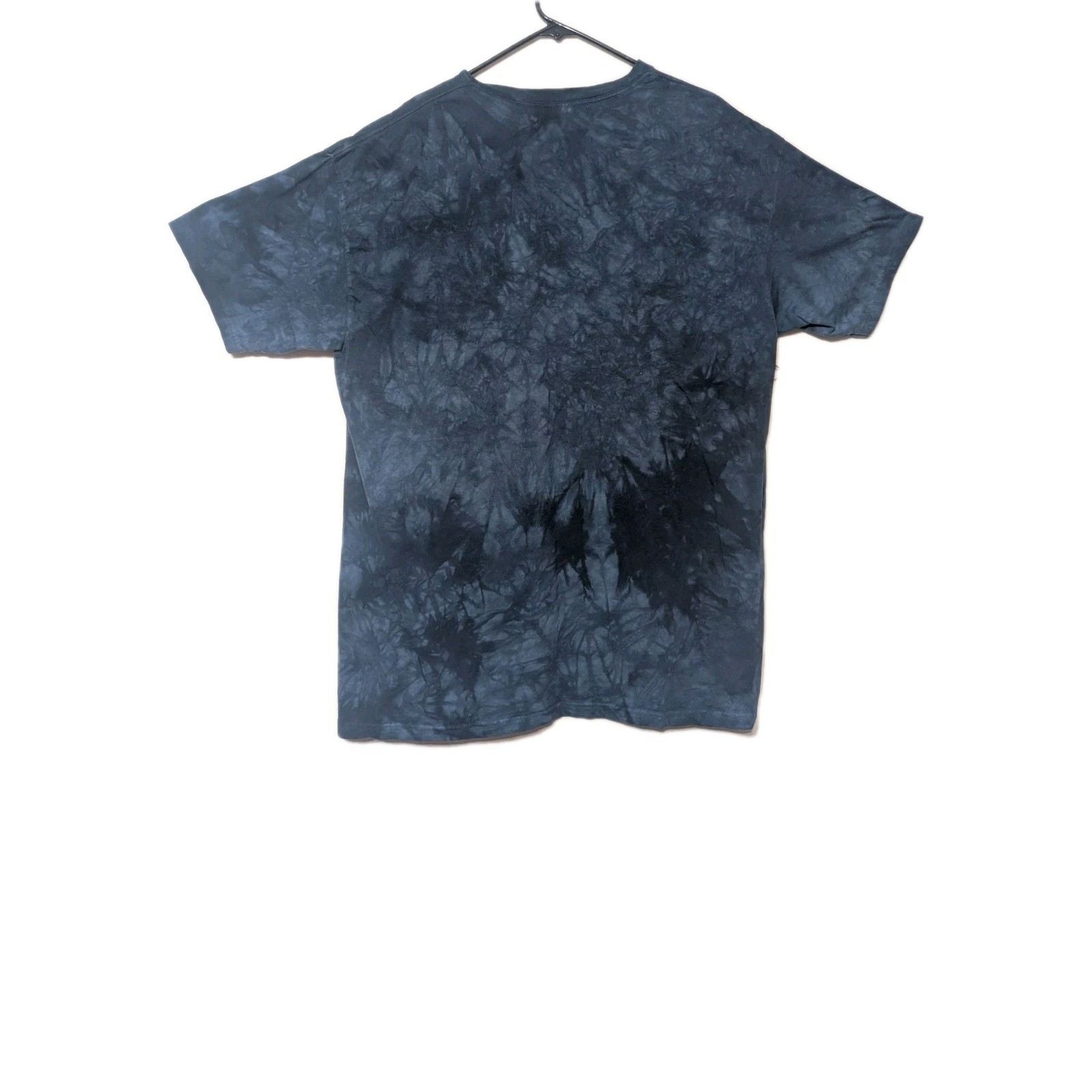 The Mountain Mens T-shirt Vintage Blue "Lone Wolf Moon" Leather Tag 2XL #6432 gallery