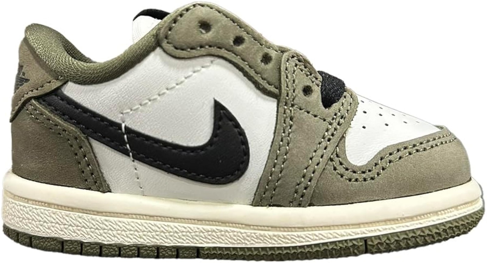 Toddler’s Jordan 1 Retro Low OG Medium Olive/Black (HQ6997 200) – 5 – Medium Oli