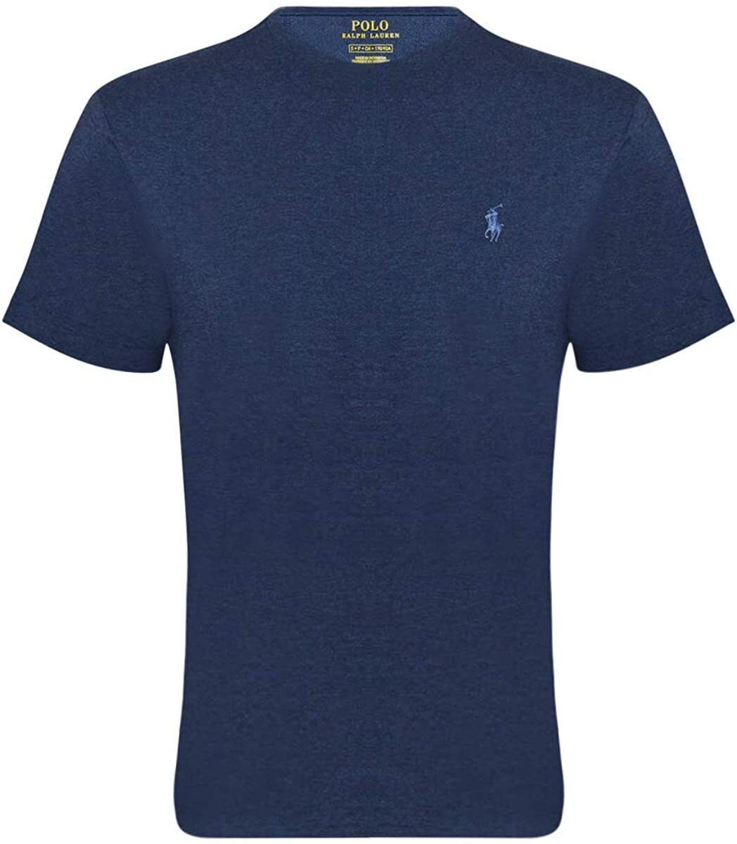 Polo Ralph Lauren Crew Neck Modern Classic-Fit T-Shirt Mens SPRING NAVY S SMALL