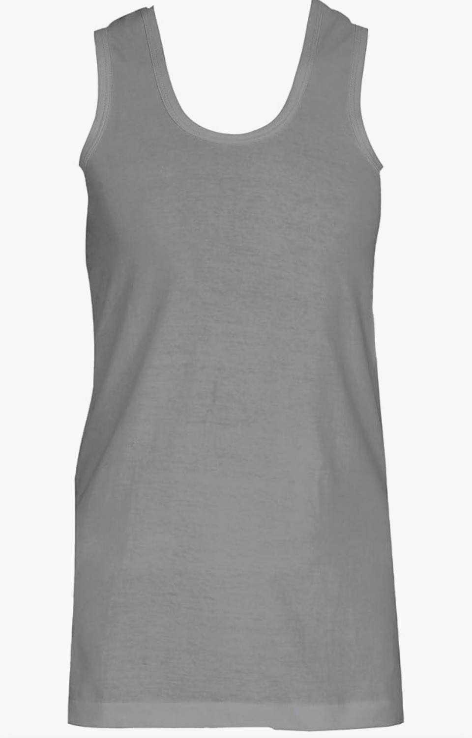 Knitted Jersey Fabric Men, Undershirts, Tank top Sleeveless Vest. Size M gallery