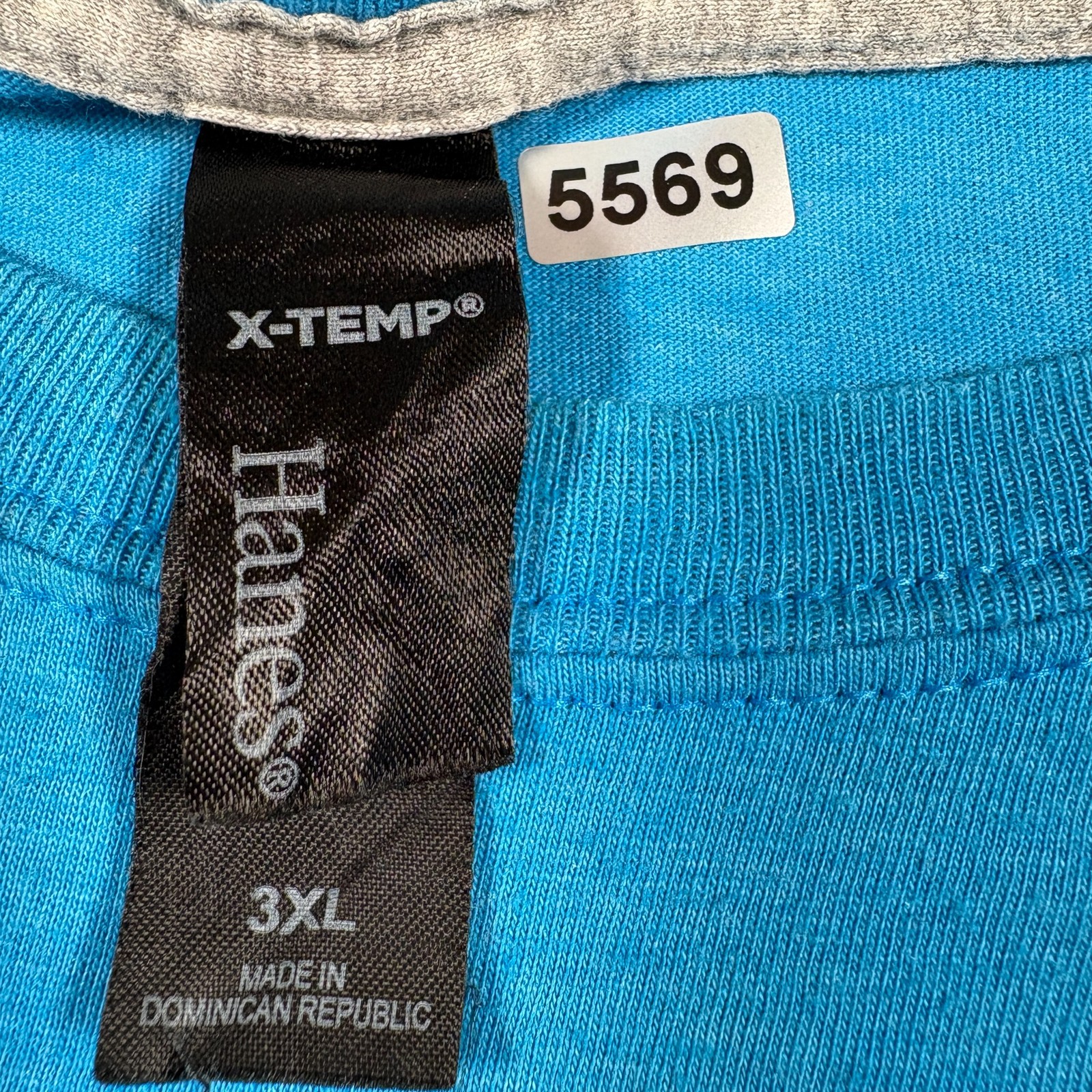 Hanes X Temp T-Shirt Mens 3XL Blue Scoobert Scooby Doo Embroidered Logo Cartoon gallery