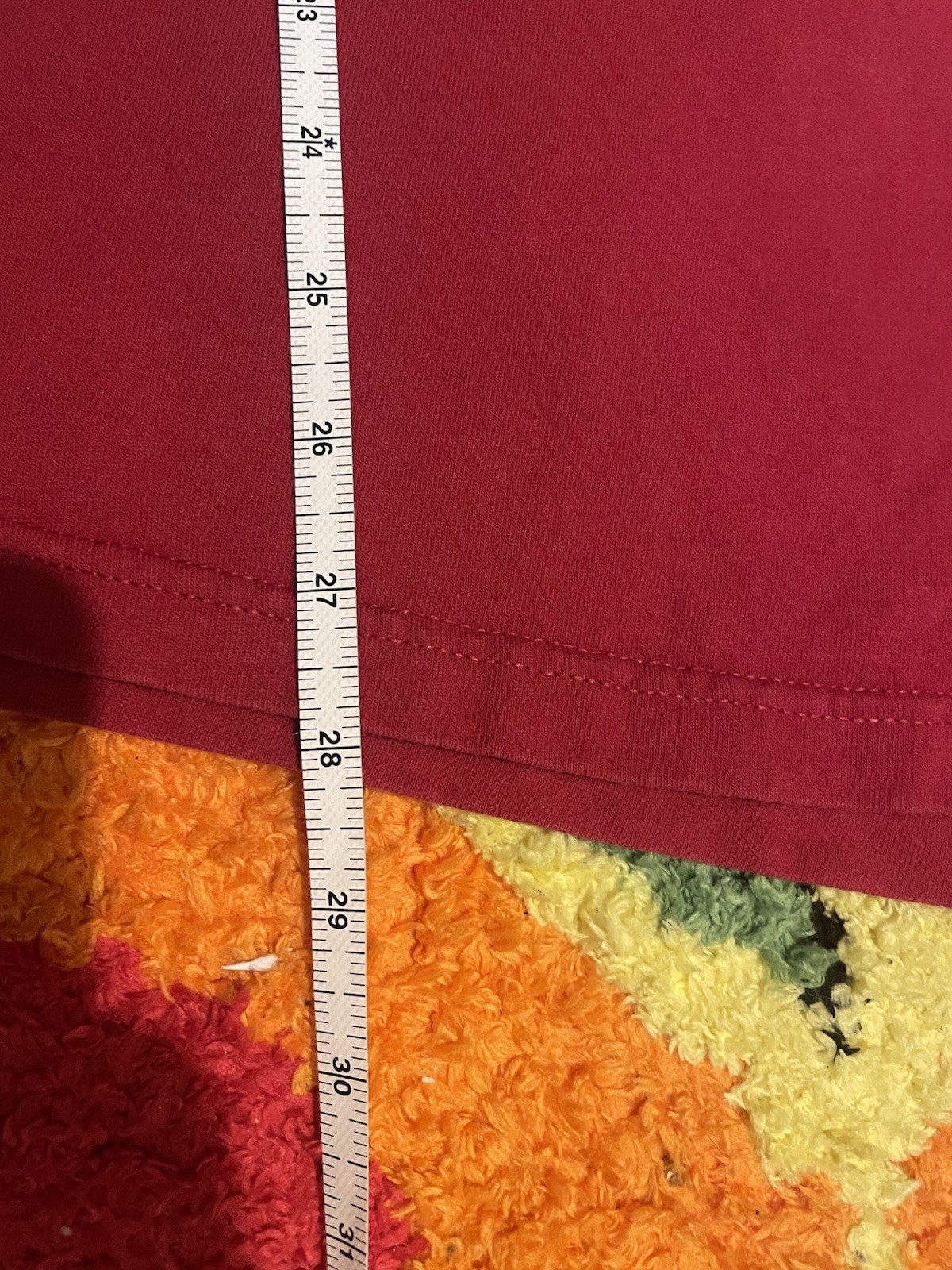 Adidas Vintage Red Tee Shirt, Tagged Size Medium (Fits a little big as shown) gallery