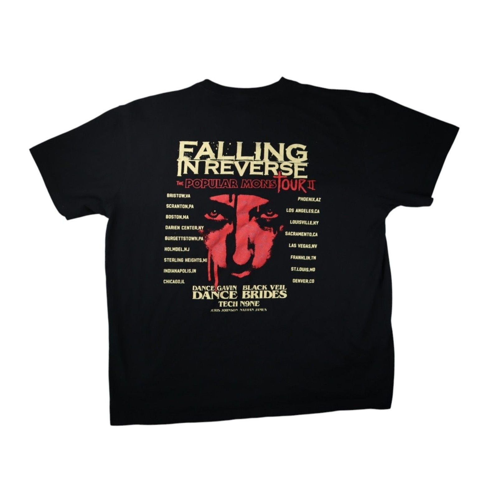 Falling in reverse The popular mons tour 2 gallery