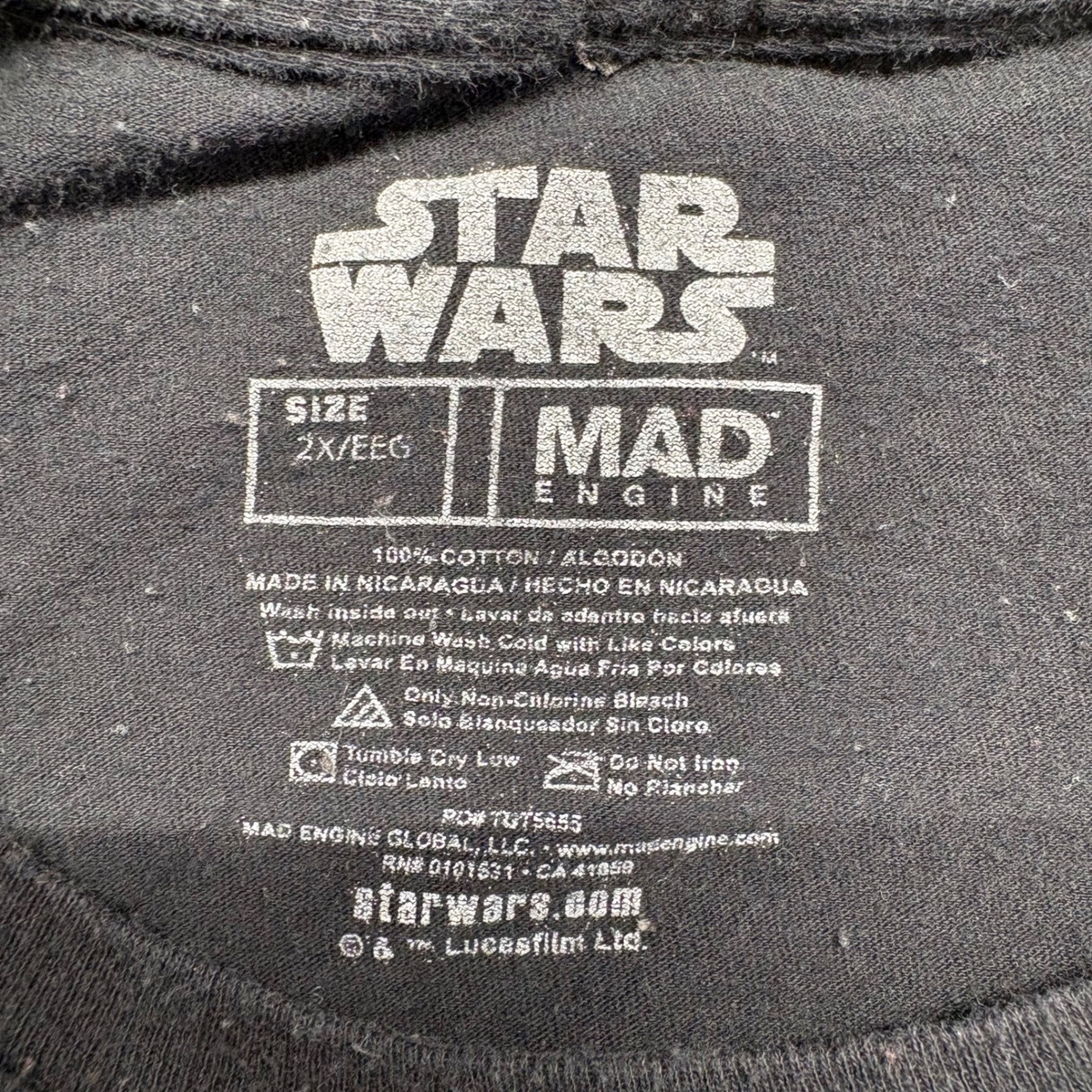 Star Wars T-Shirt Mens 2XL Black Good Come To The Dark Side Villains Graphic Tee gallery