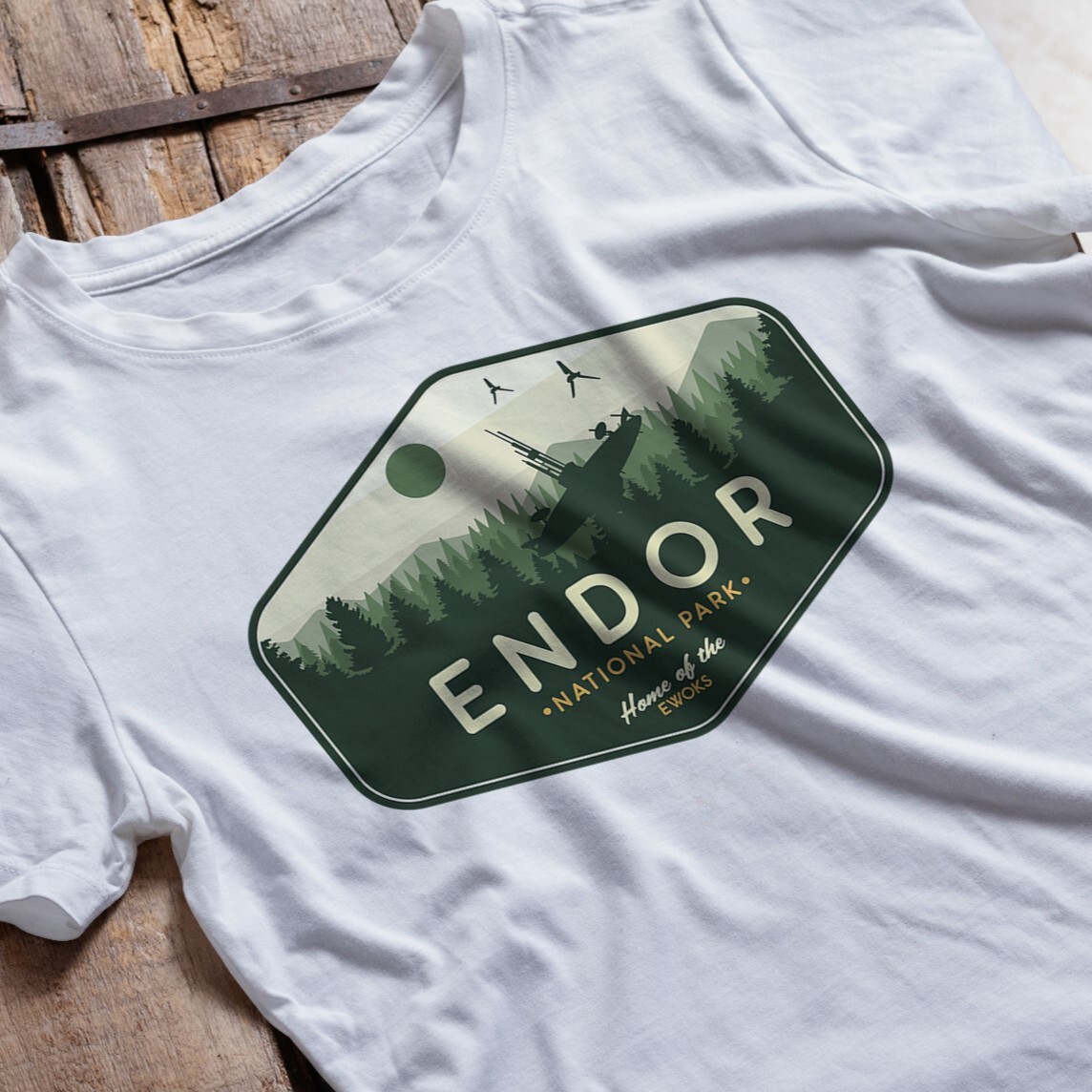 Star Wars T-Shirt, Endor T-Shirt, Endor National Park T-Shirt, Star Wars Gifts gallery