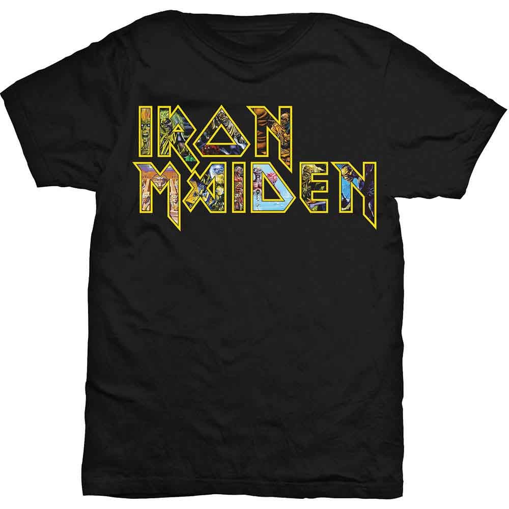 Iron Maiden Eddie Logo T-Shirt Black New gallery