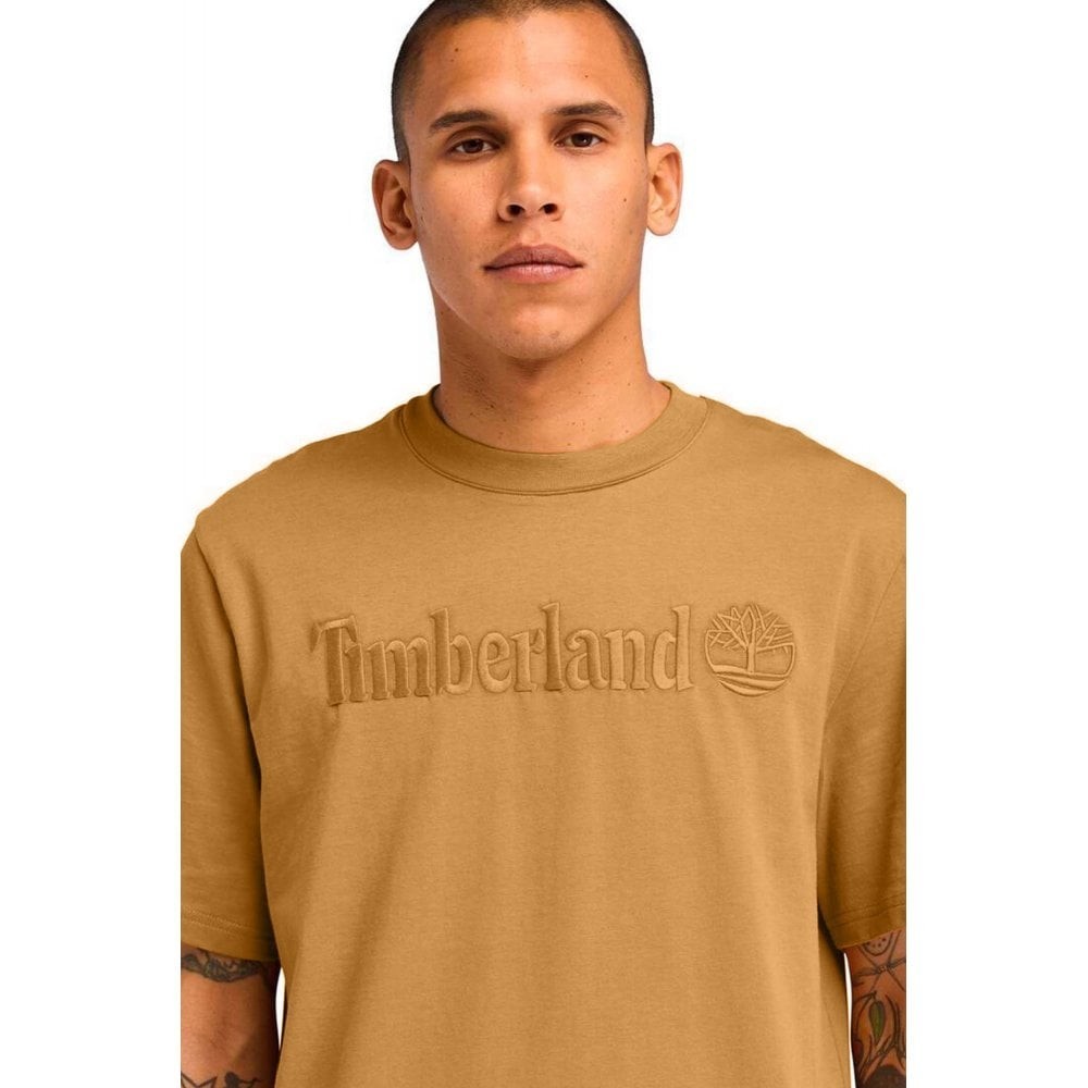 Timberland TB0A6VPE EFL Hampthon Embroidery Brand Linea Logo Half Sleeve T-Shirt gallery